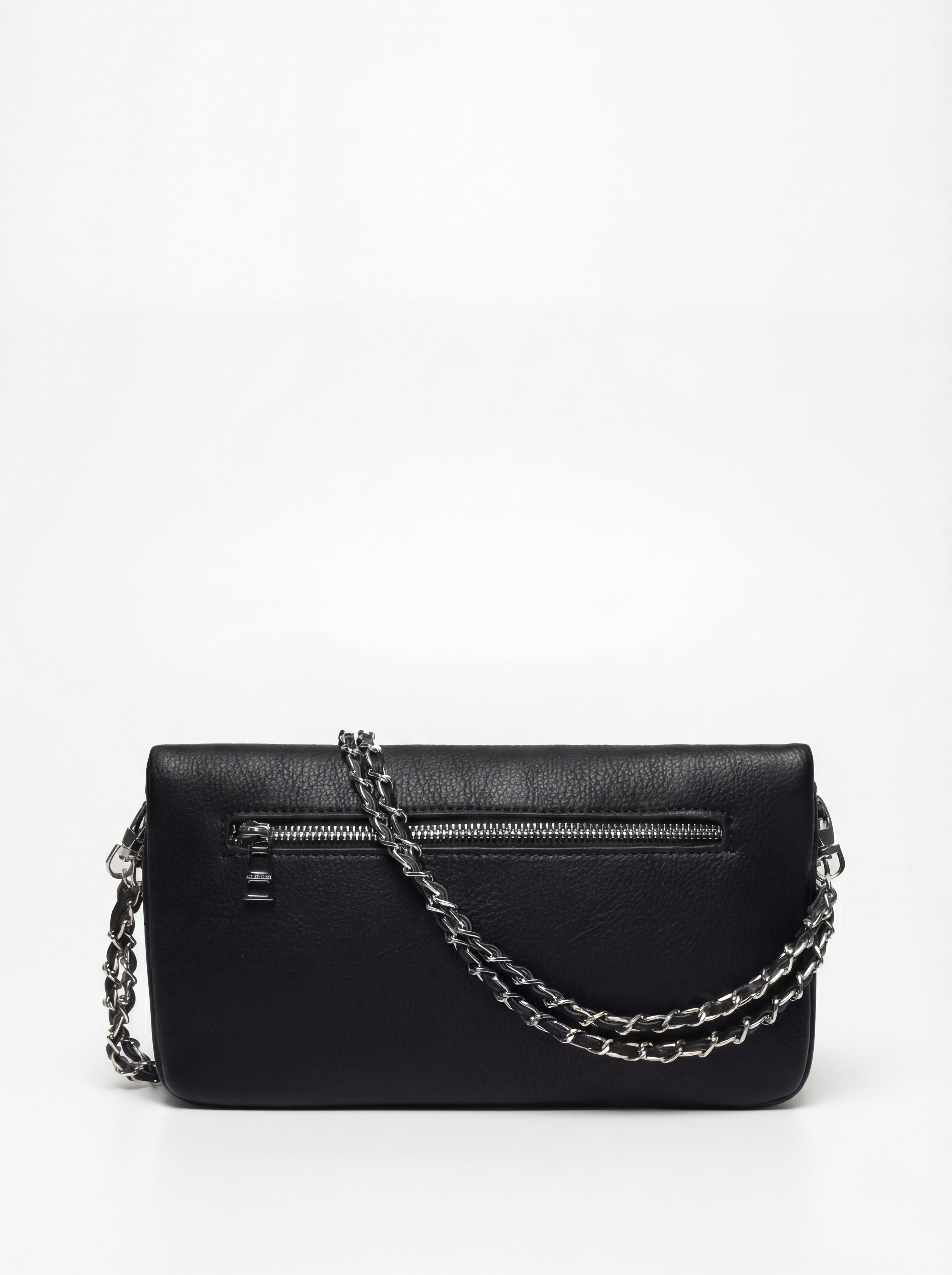 Notte Chain Shoulder Bag – Black